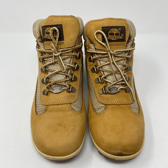 Timberland Waterproof Ankle Boots Hiking Outdoor Genuine Leather Shoes Size 8M - Picture 5 of 15